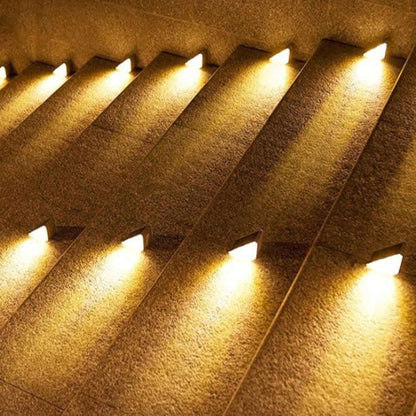 SolarStair Licht | LED Solar Treppenlampe für Außenbereich