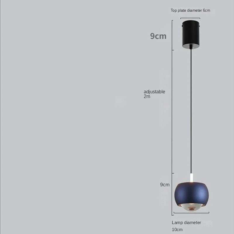 Suspension Nyrelis | LED Dimmable Câble 200 cm | Aluminium & Acrylique