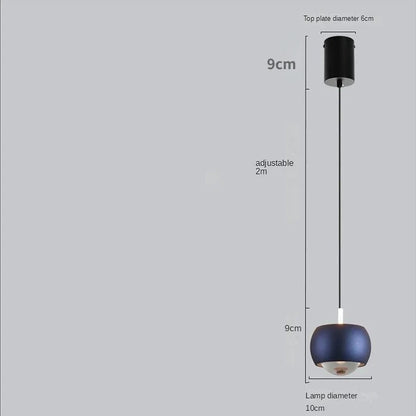 Suspension Nyrelis | LED Dimmable Câble 200 cm | Aluminium & Acrylique
