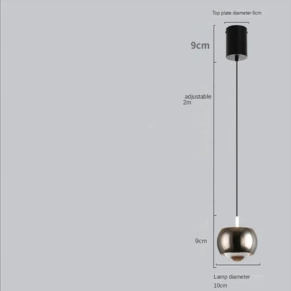 Suspension Nyrelis | LED Dimmable Câble 200 cm | Aluminium & Acrylique