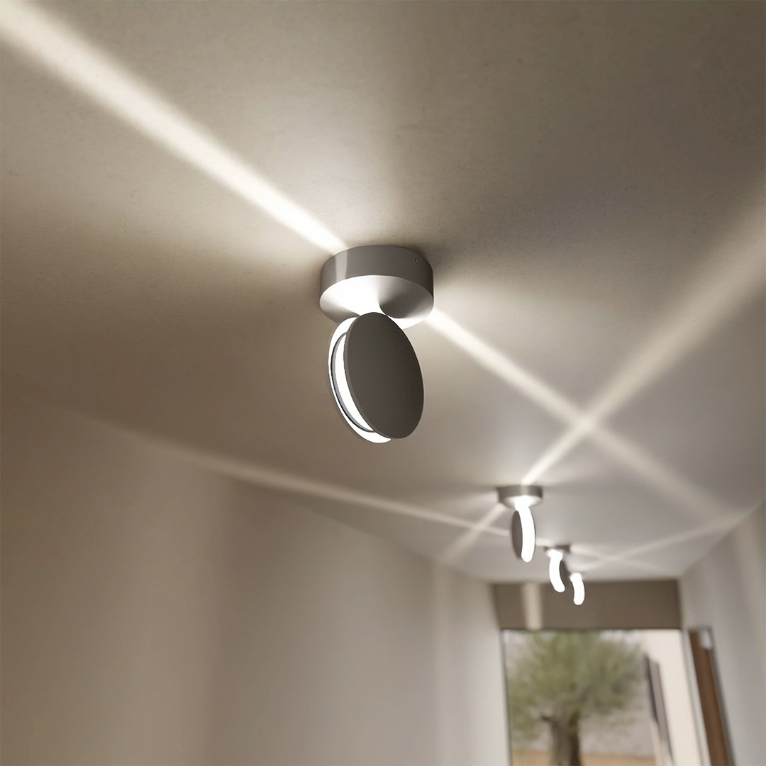Applique Murale Norélys | LED 6W 2700K IP65 | Aluminium Rotatif 360°